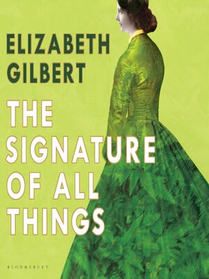 cover image of The Signature of All Things